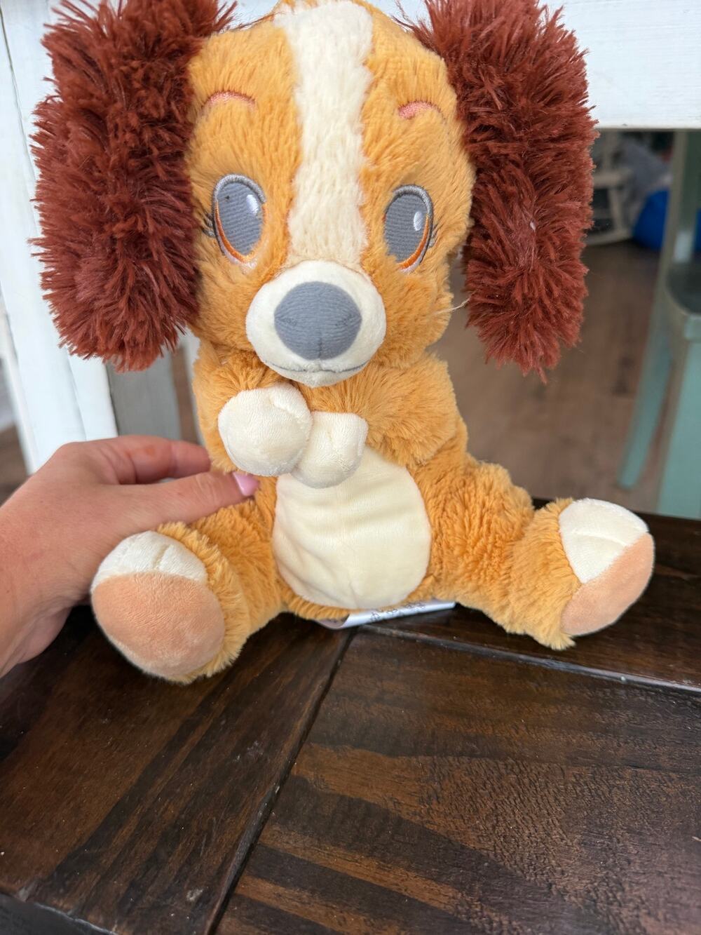 Disney Parks Babies Lady Plush Toy Lady & The Tramp Stuffed Play